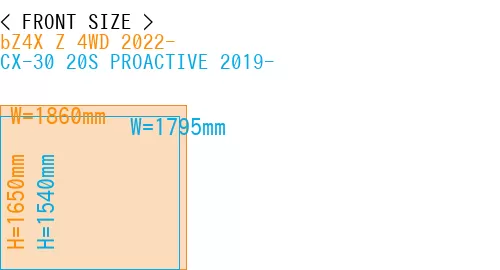 #bZ4X Z 4WD 2022- + CX-30 20S PROACTIVE 2019-